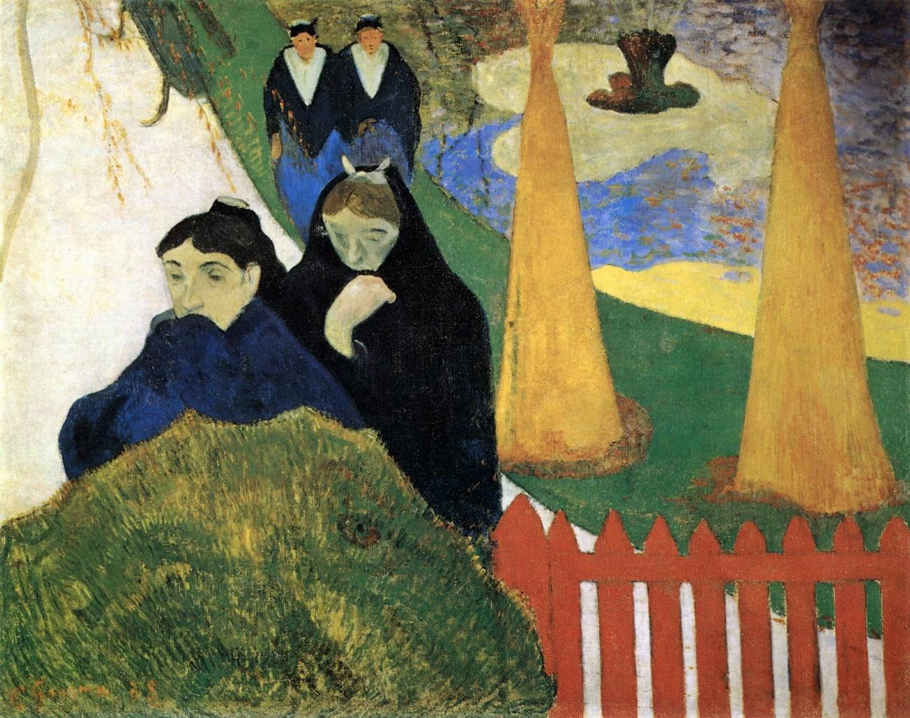 Nel Giardino dell'Ospedale di Arles - Art Institute, Chicago